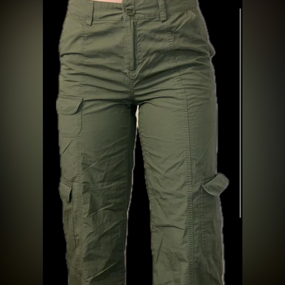 Target rise cargo pants wild fable women armygreen